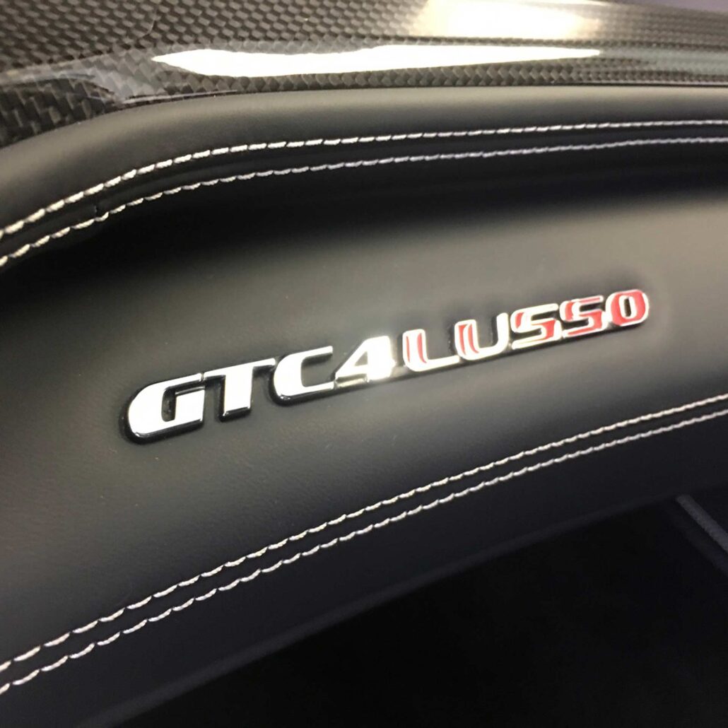 FERRARI GTC4 LUSSO 8 - Prestige Graphics Kent Ferrari GTC4 lusso stitching
