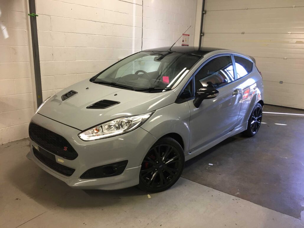 FORD FIESTA 6 - Prestige Graphics Kent Nardo grey fiesta finished product full wrap