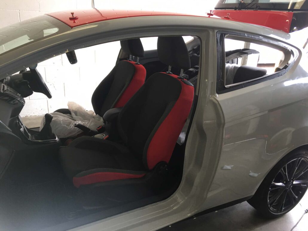 FORD FIESTA 3 - Prestige Graphics Kent Nardo grey fiesta