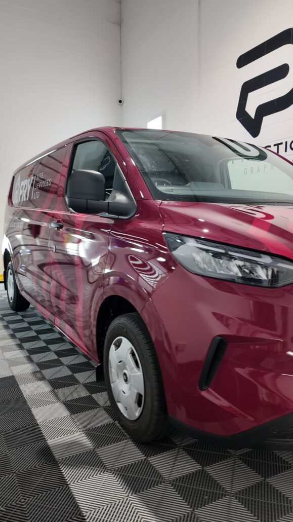 Van Graphics side view