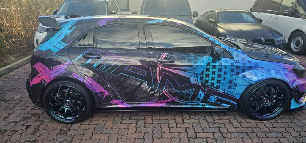 A45 AMG Custom Print - outside