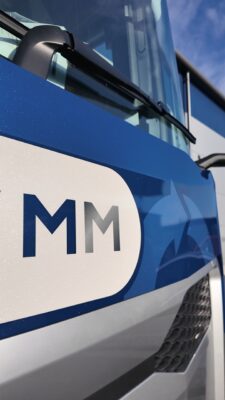 Fry MM logo side of DAF Lorry