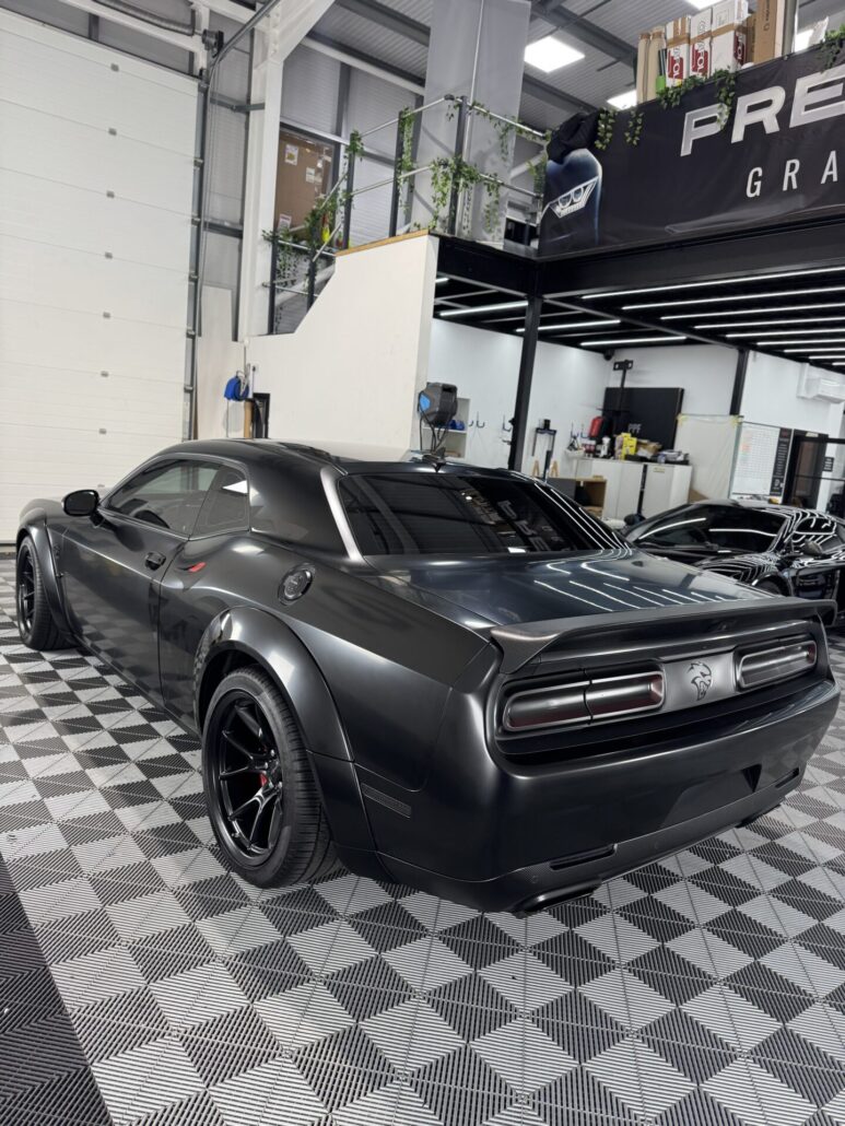Dodge Challenger PPF - rear view