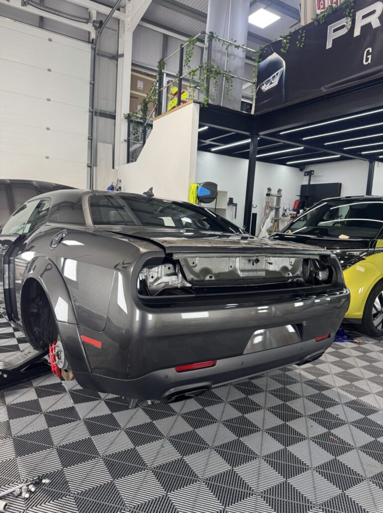 Dodge Challenger PPF - before PPF picture