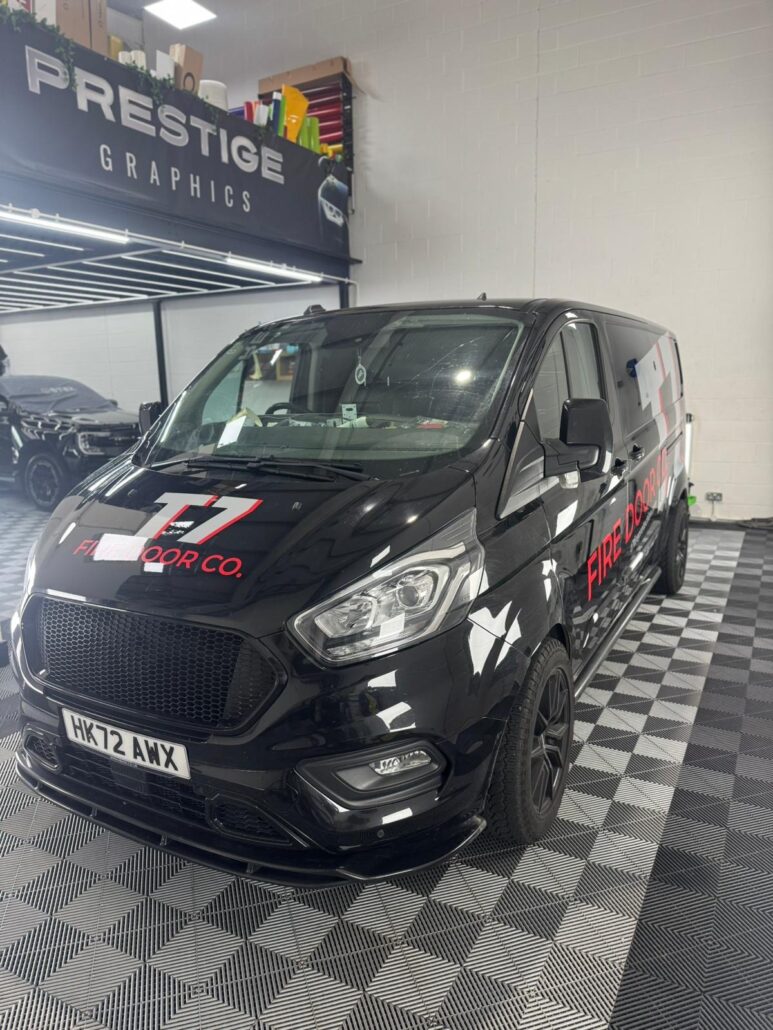 T7 Fire Doors - side passenger view - renault Traffic