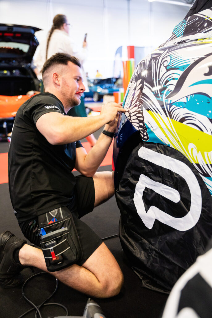 Jamie Wrapping uk wrap championship