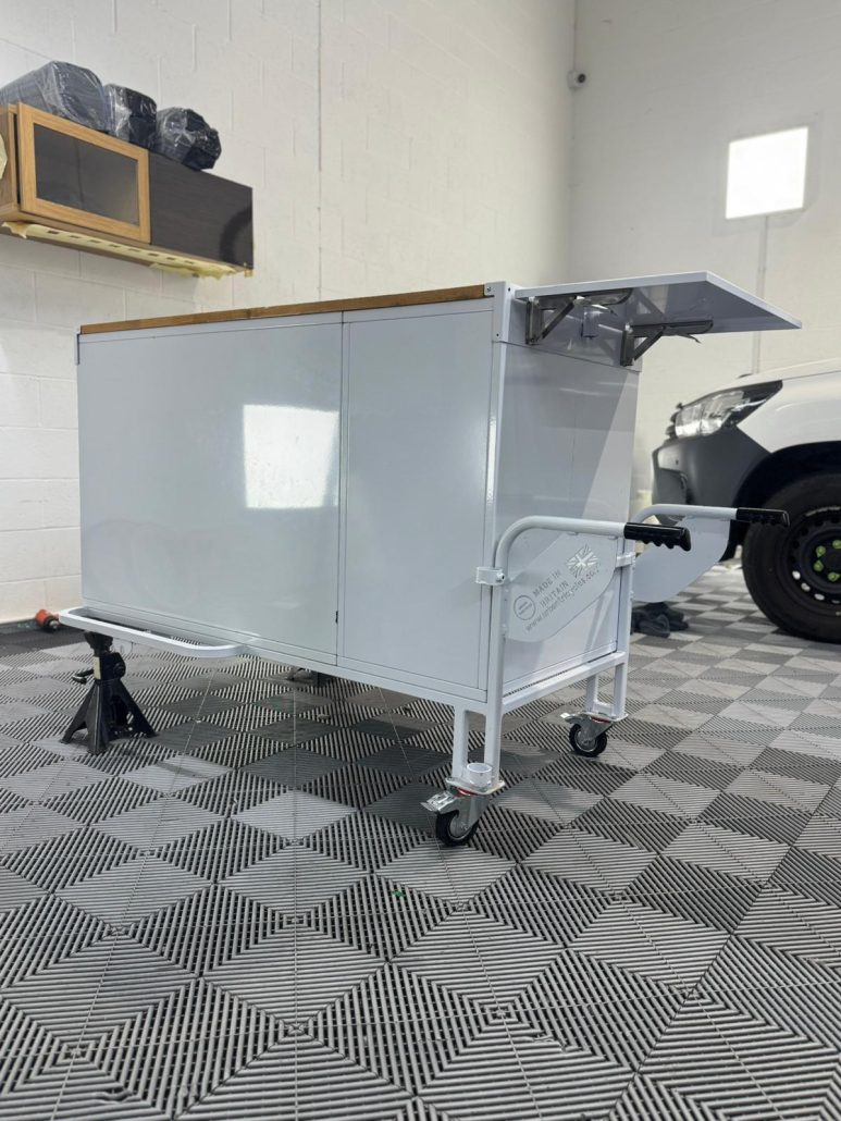 Coffee Cart Custom Branding 12 - Prestige Graphics Kent Coffee Cart - No wrap