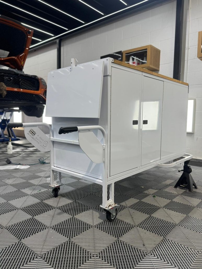 Coffee Cart Custom Branding 11 - Prestige Graphics Kent Coffee Cart - No wrap