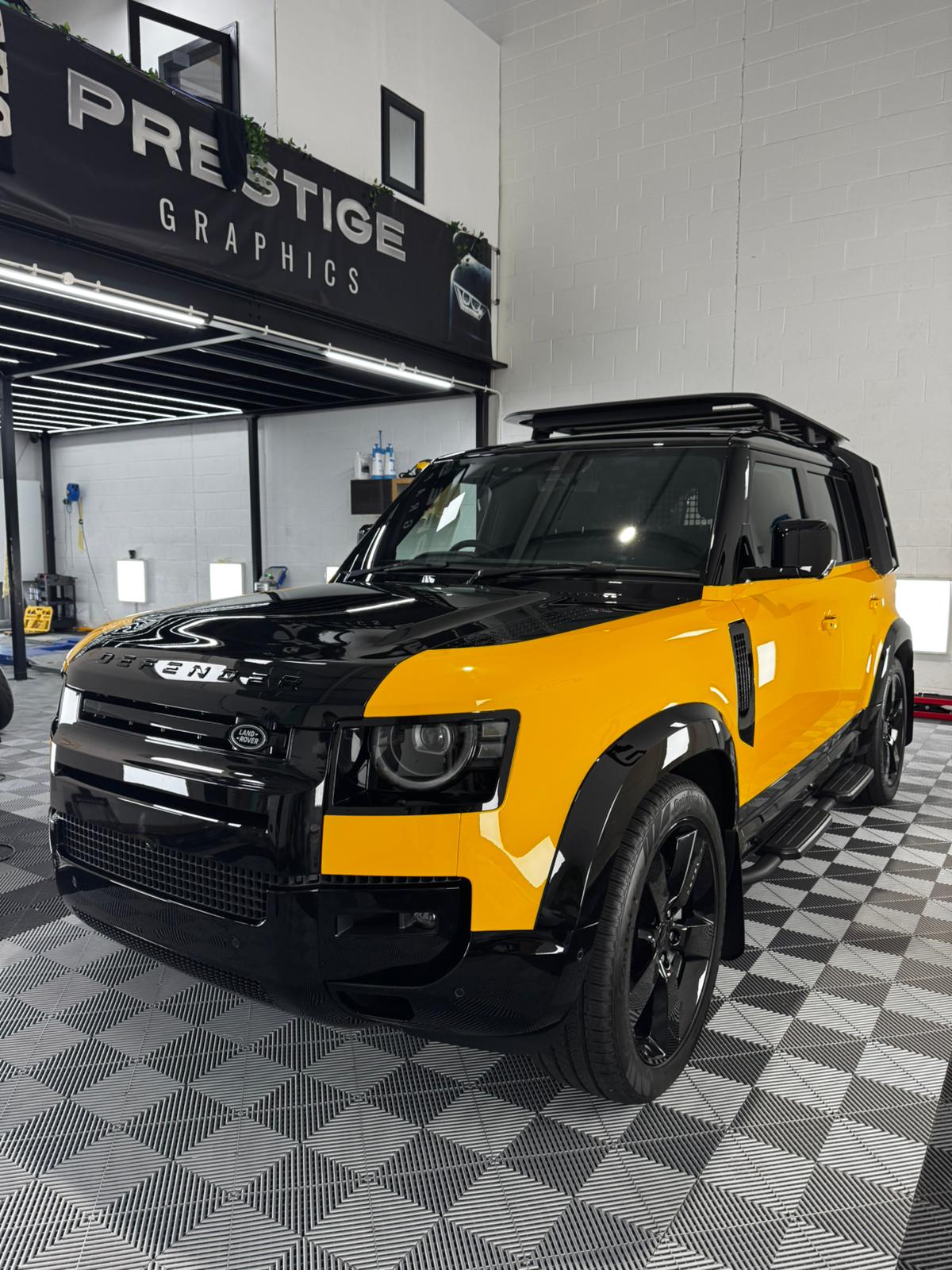 Urban Defender Full Wrap In British Racing Green 10 - Prestige Graphics Kent PHOTO 2026 03 24 15 53 55 2 - Prestige Graphics Kent