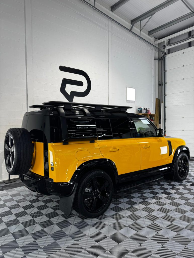 Defender 110 Coloured PPF 5 - Prestige Graphics Kent defender 110 - full lengh