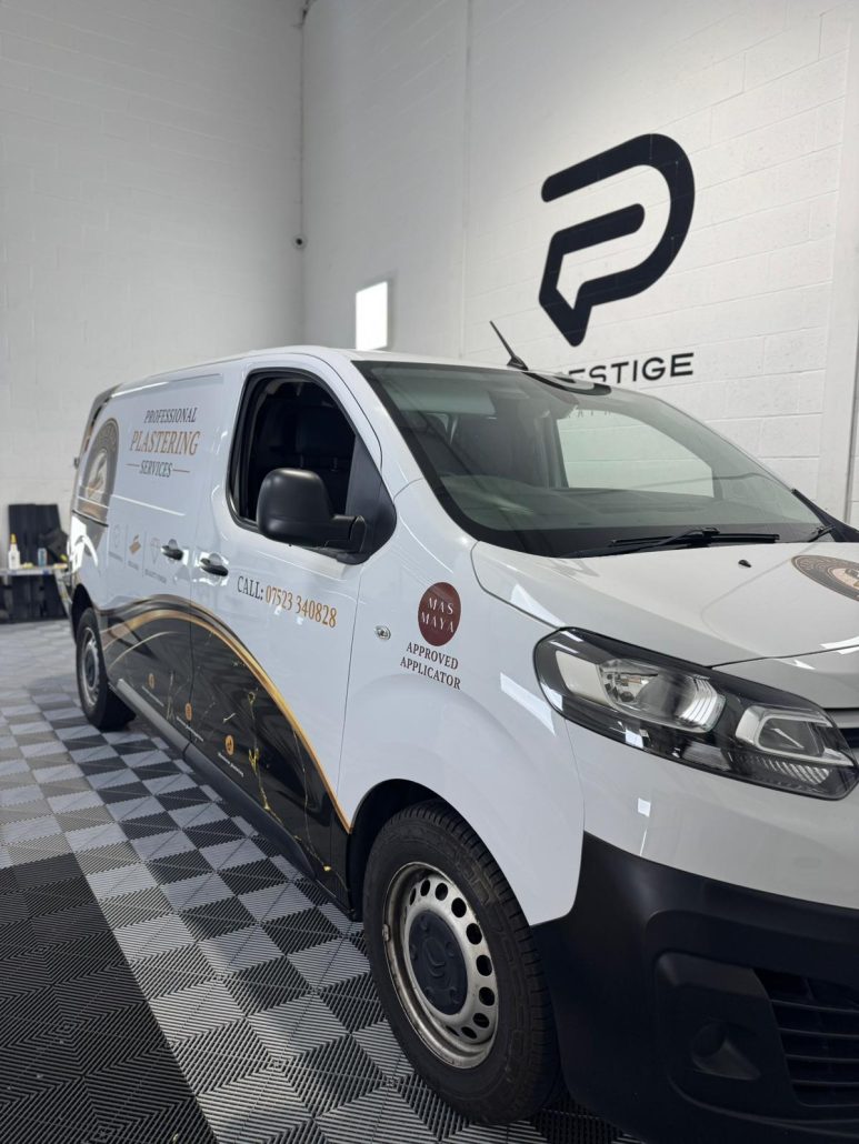 Lewis Rae Plastering  Citroen Dispatch - side view